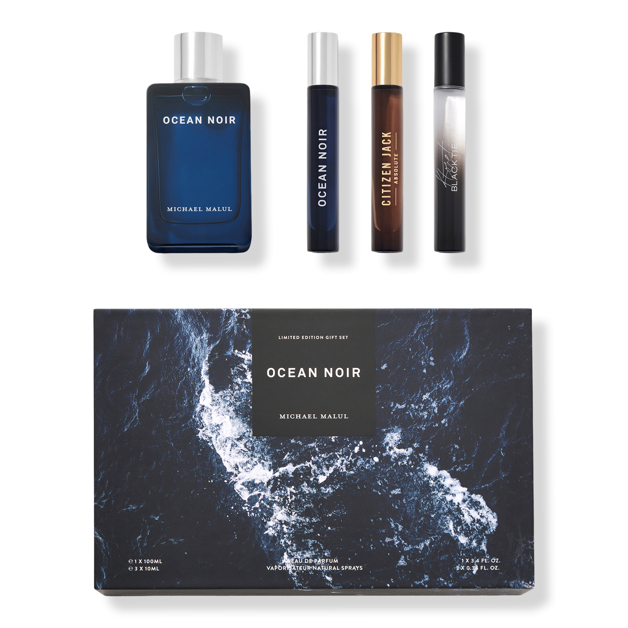 Michael Malul Ocean Noir Men's Eau de Parfum Gift Set #1