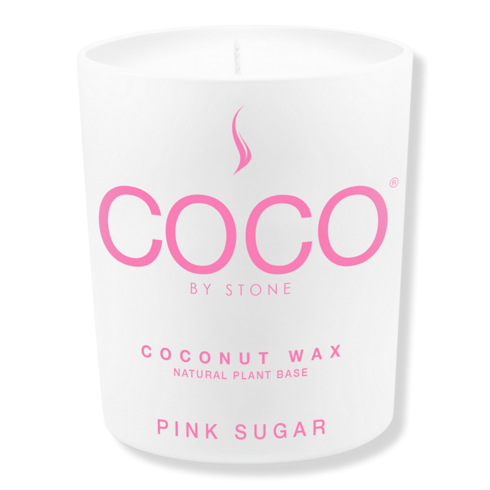 COCO by Stone Pink Sugar Coconut Wax Candle - 11 oz