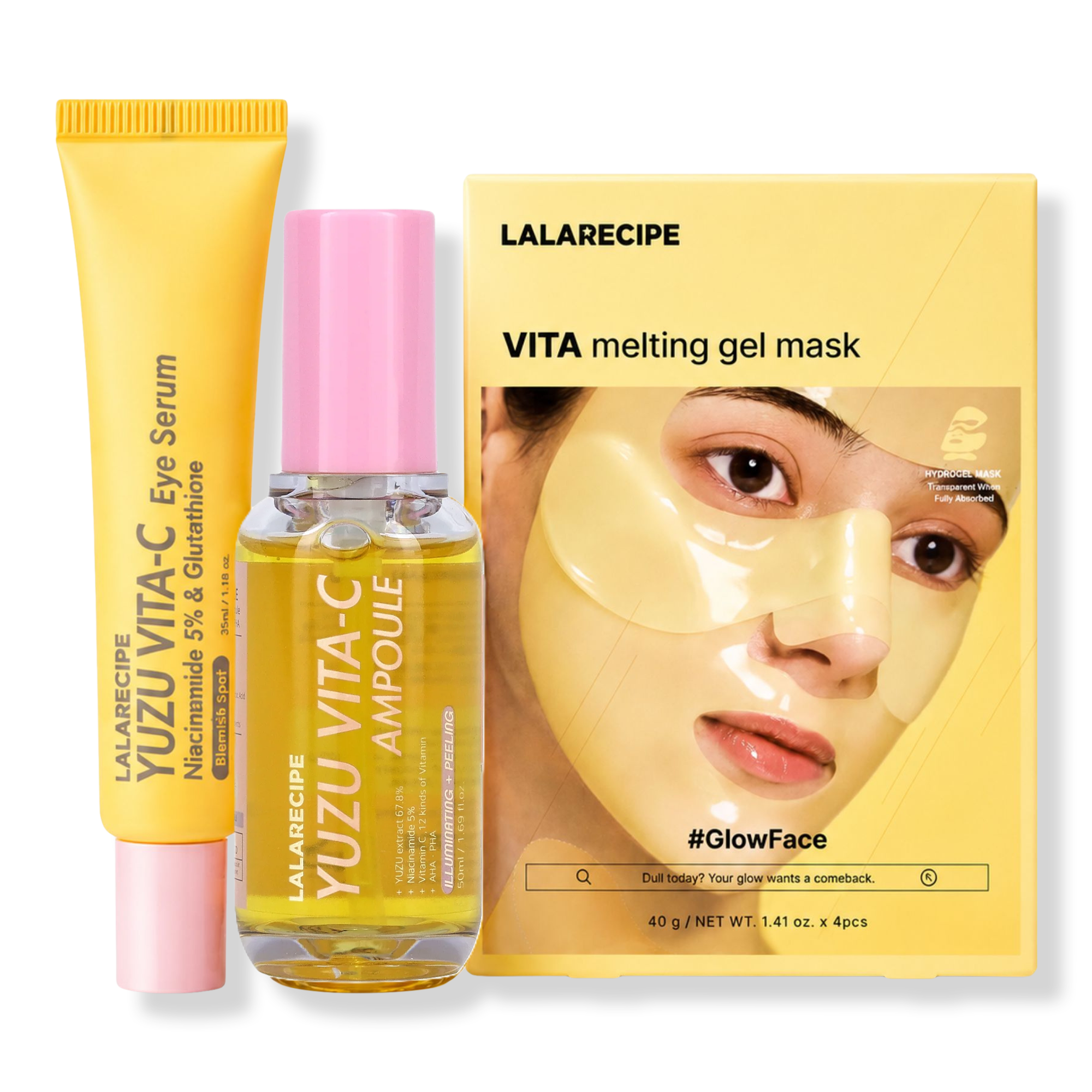 LALARECIPE Yuzu Glass Skin Trio #1