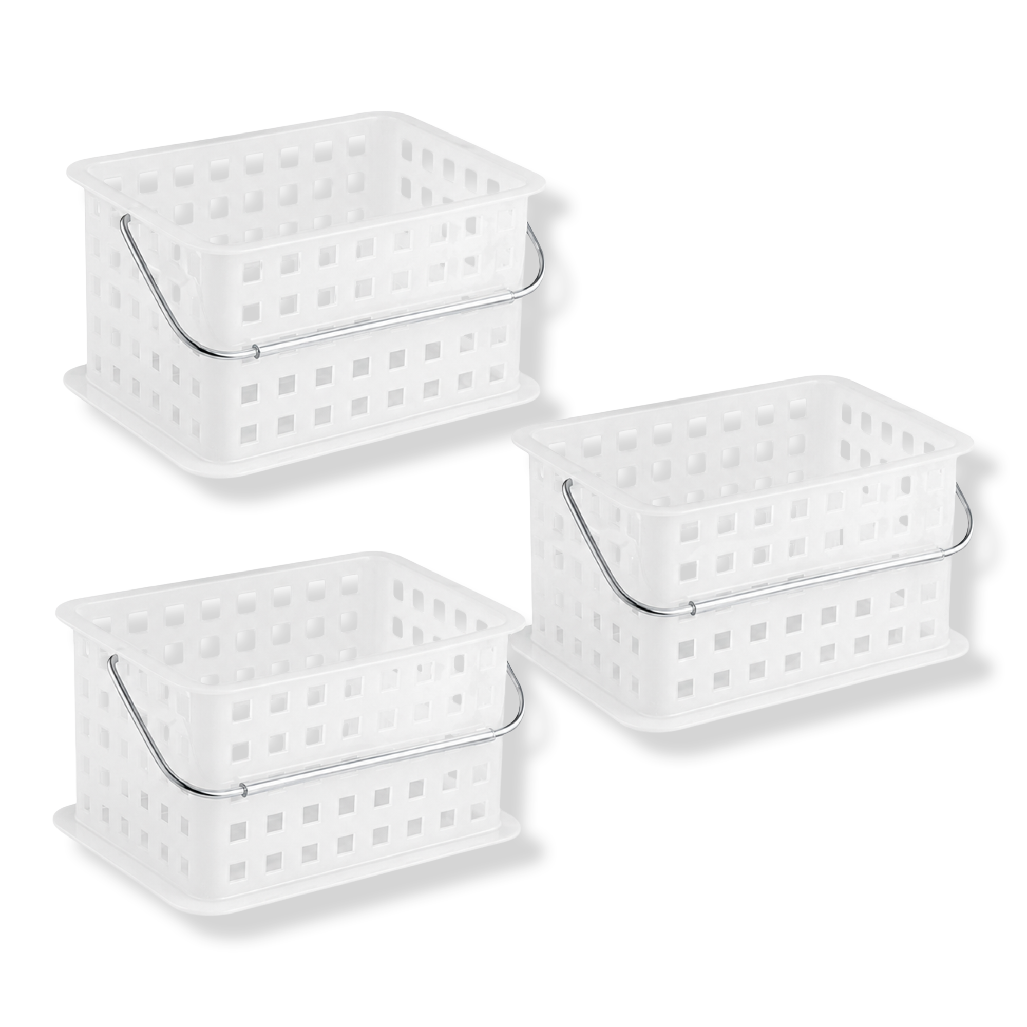 iDesign Small Stackable Shower Caddy Basket #1