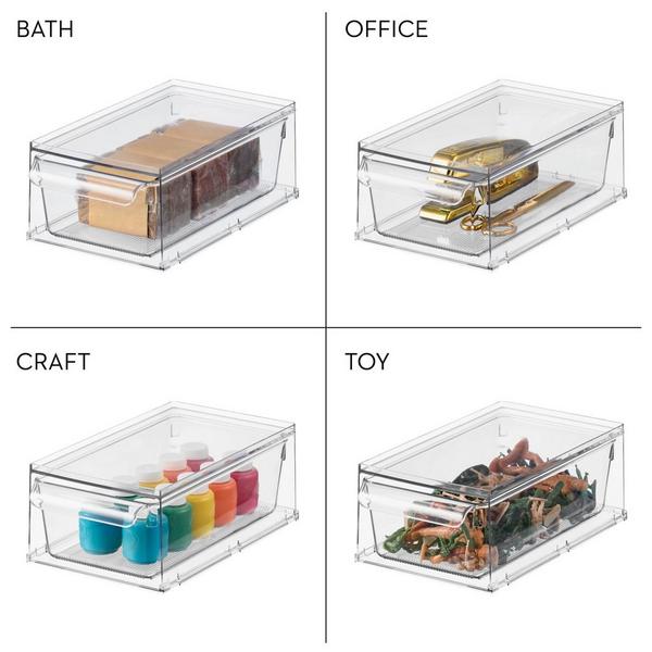 iDesign Stackable Kitchen Storage Drawer #8