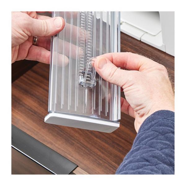 iDesign Plastic Adjustable Deep Drawer Dividers #4