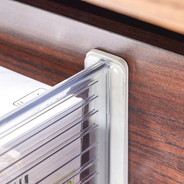 iDesign Plastic Adjustable Deep Drawer Dividers #5