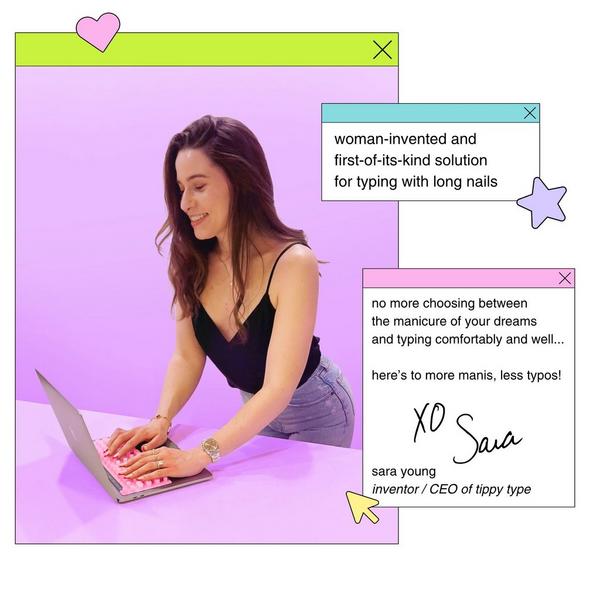Tippy Type StickyTips - Keyboard Stickers for Long Nails #8