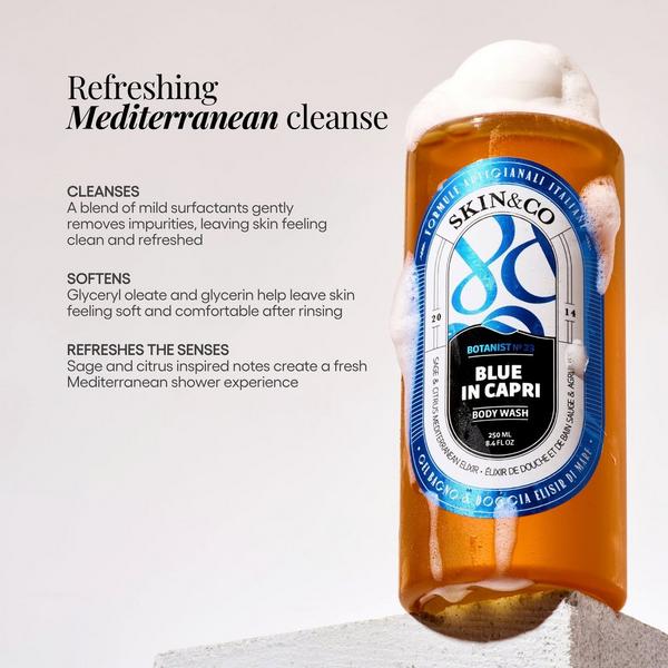 Skin & Co Blue in Capri Body Wash #3