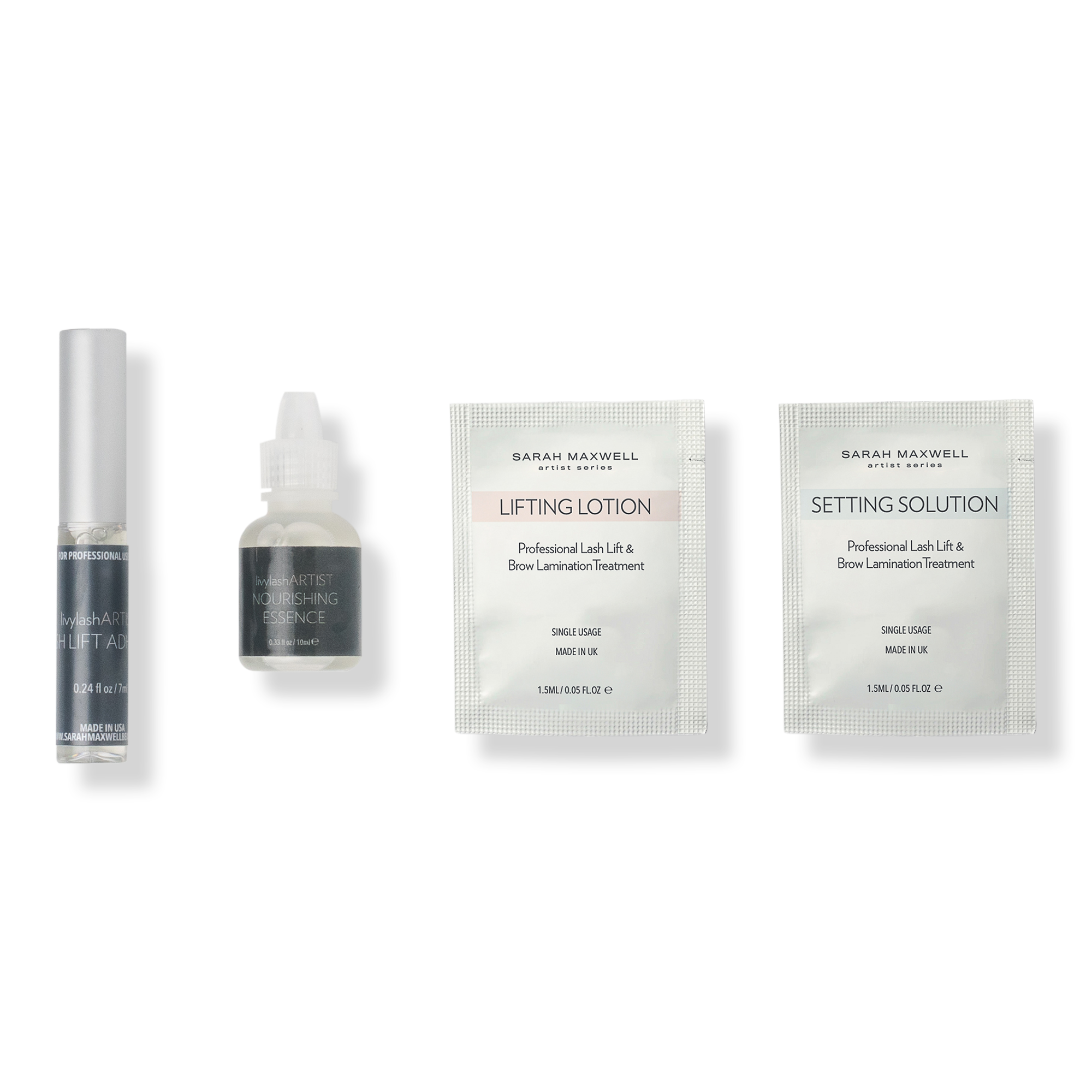 Базовый набор для ламинирования ресниц Sarah Maxwell Beauty Lash Lift Essentials — фото 1