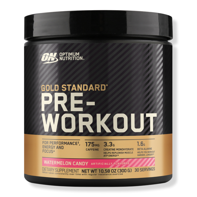 glutathione pre workout Optimum Nutrition - Watermelon Candy Gold Standard Pre-Workout Oil Control