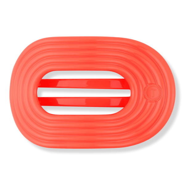 TELETIES Large Flat Round Hair Clip #1