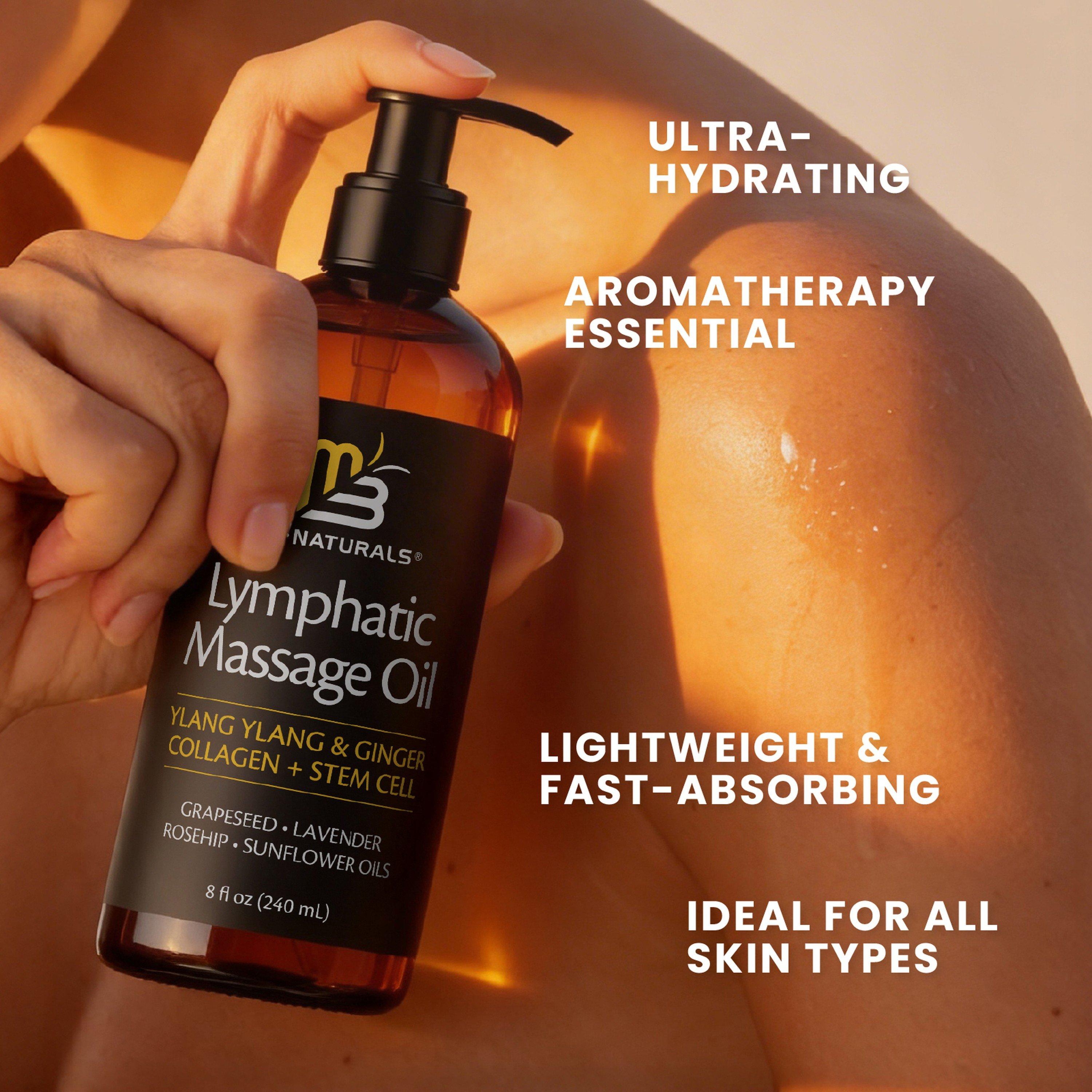 M3 Lymphatic Massage Oil + Lymphatic Roller Set — фото 7