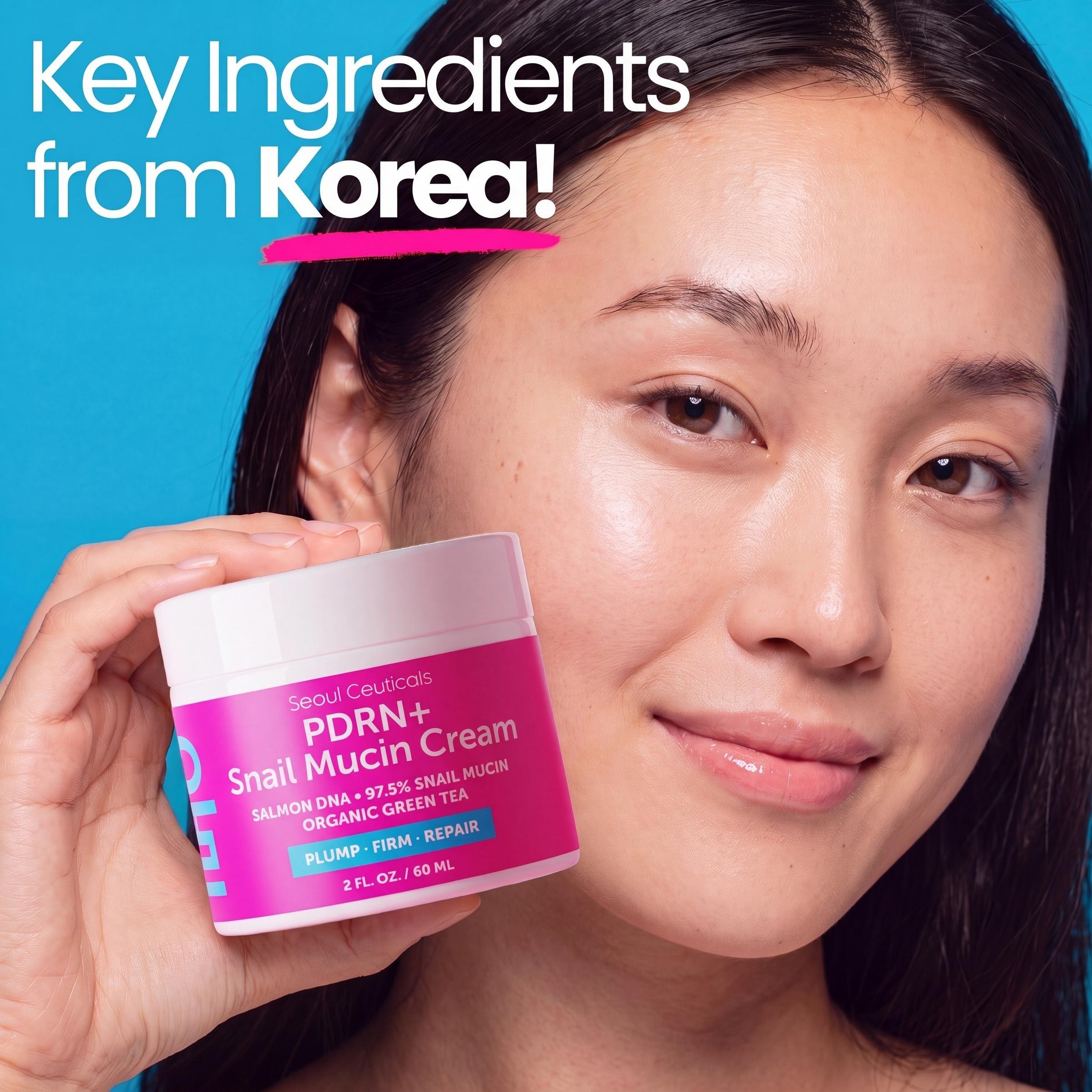 Крем Seoul Ceuticals Pdrn с ДНК лосося и муцином улитки — фото 7