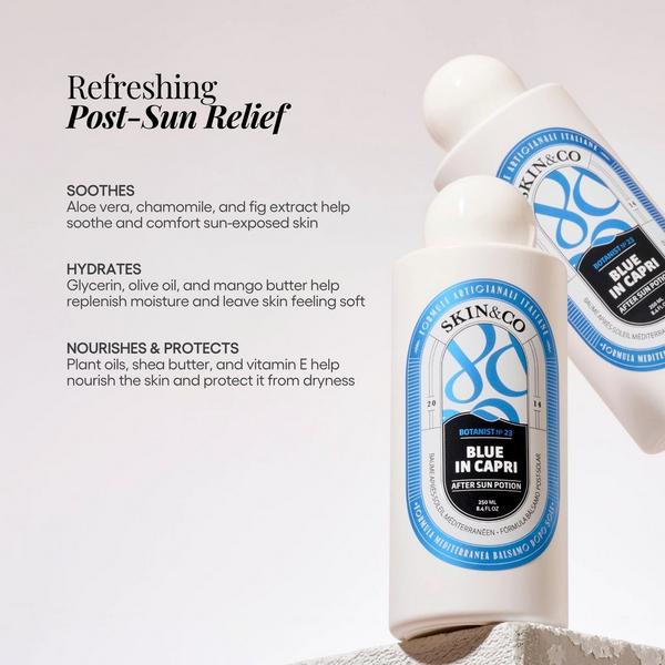 Skin & Co Blue in Capri After Sun Potion #3
