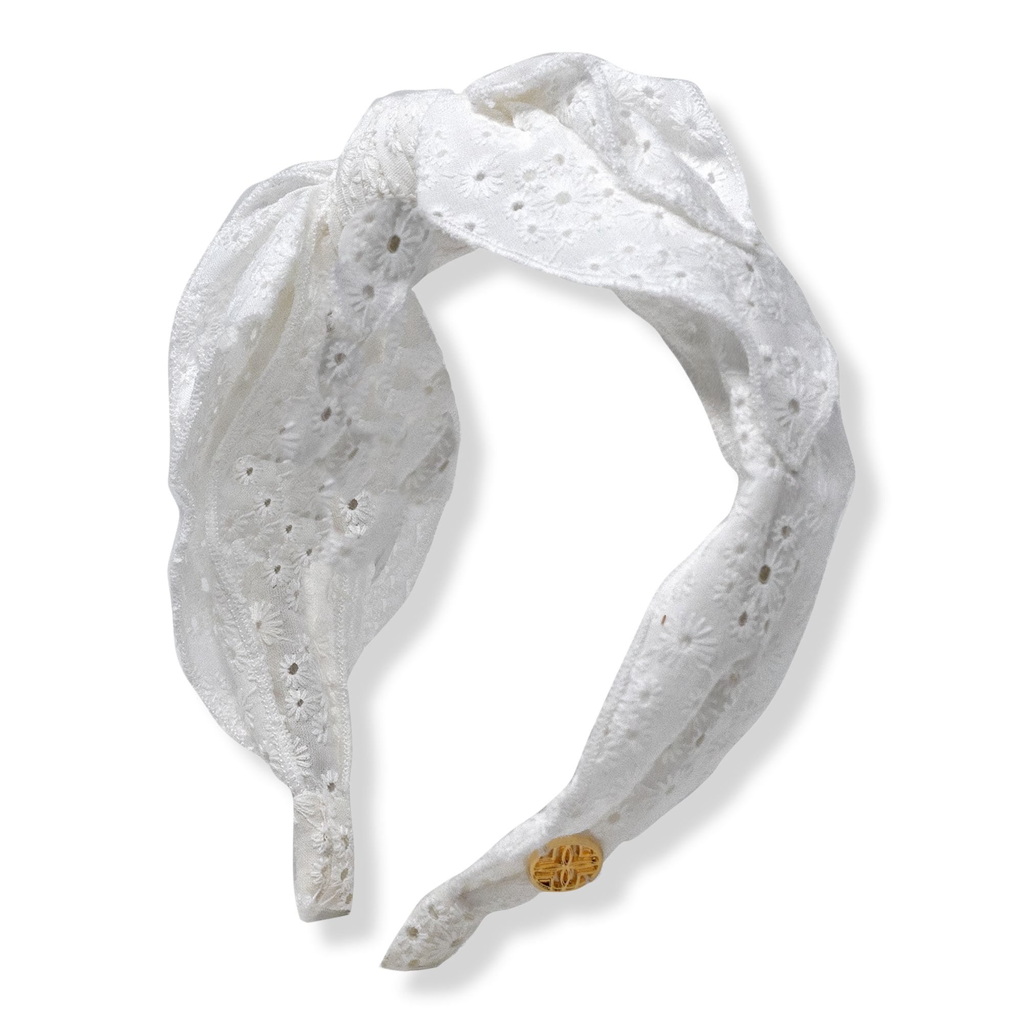 Lilly Pulitzer Side Bow Knotted Eyelet Headband #1
