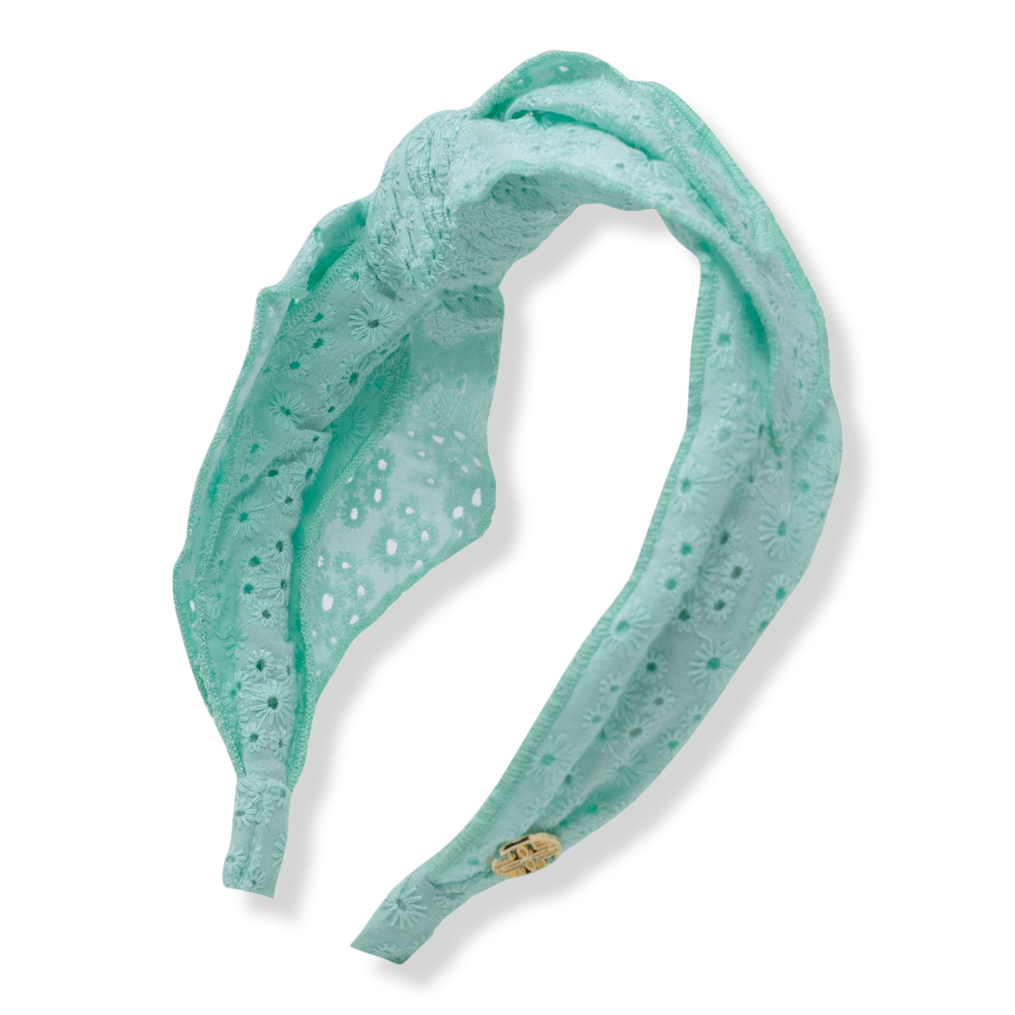 Lilly Pulitzer Side Bow Knotted Eyelet Headband #1