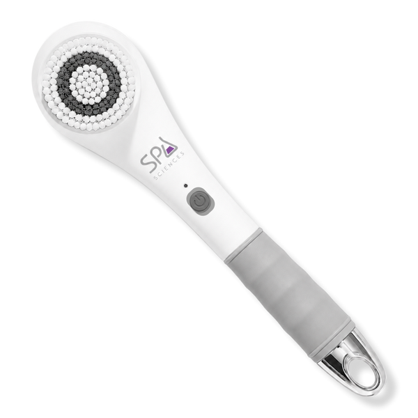 Spa Sciences NERA Rechargeable Waterproof Powered Shower Brush with 4 Heads & Antimicrobial Bristles #1