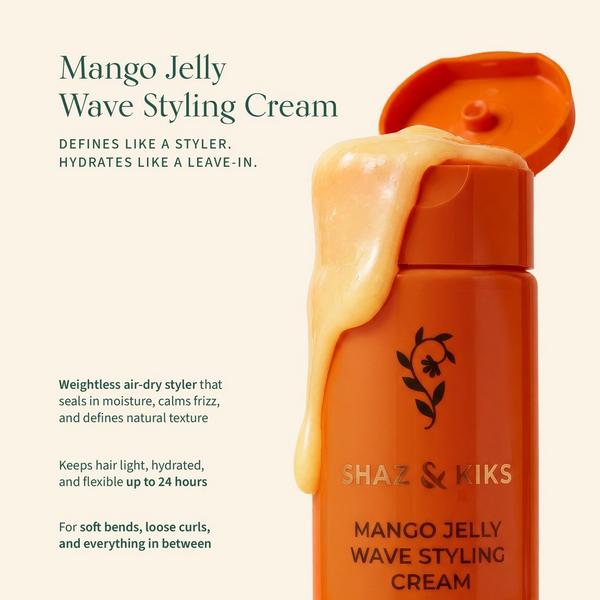 SHAZ & KIKS Mango Jelly Wave Styling Cream #2