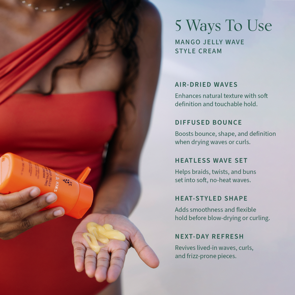 SHAZ & KIKS Mango Jelly Wave Styling Cream #6