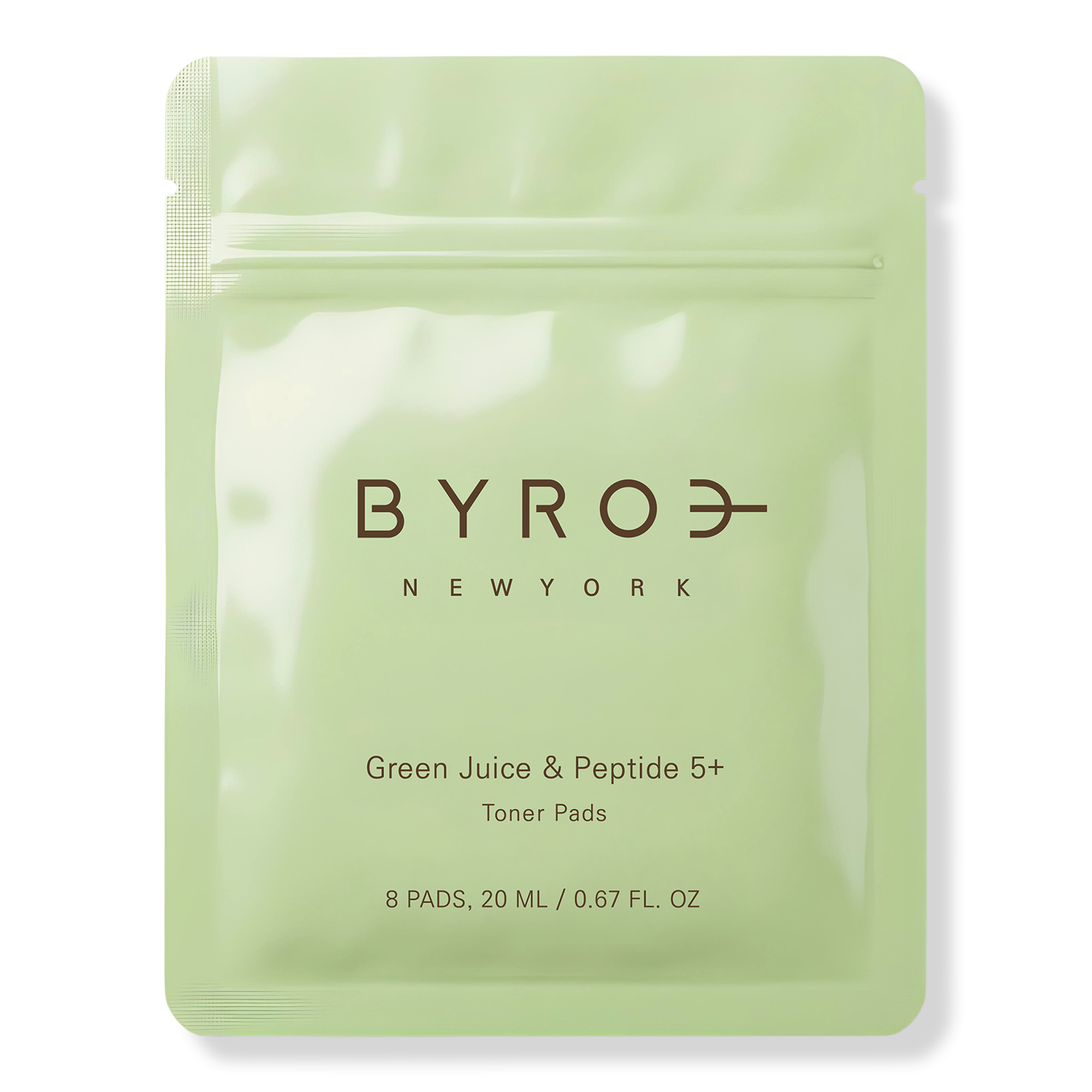 BYROE Green Juice & Peptide 5+ Toner Pads #1