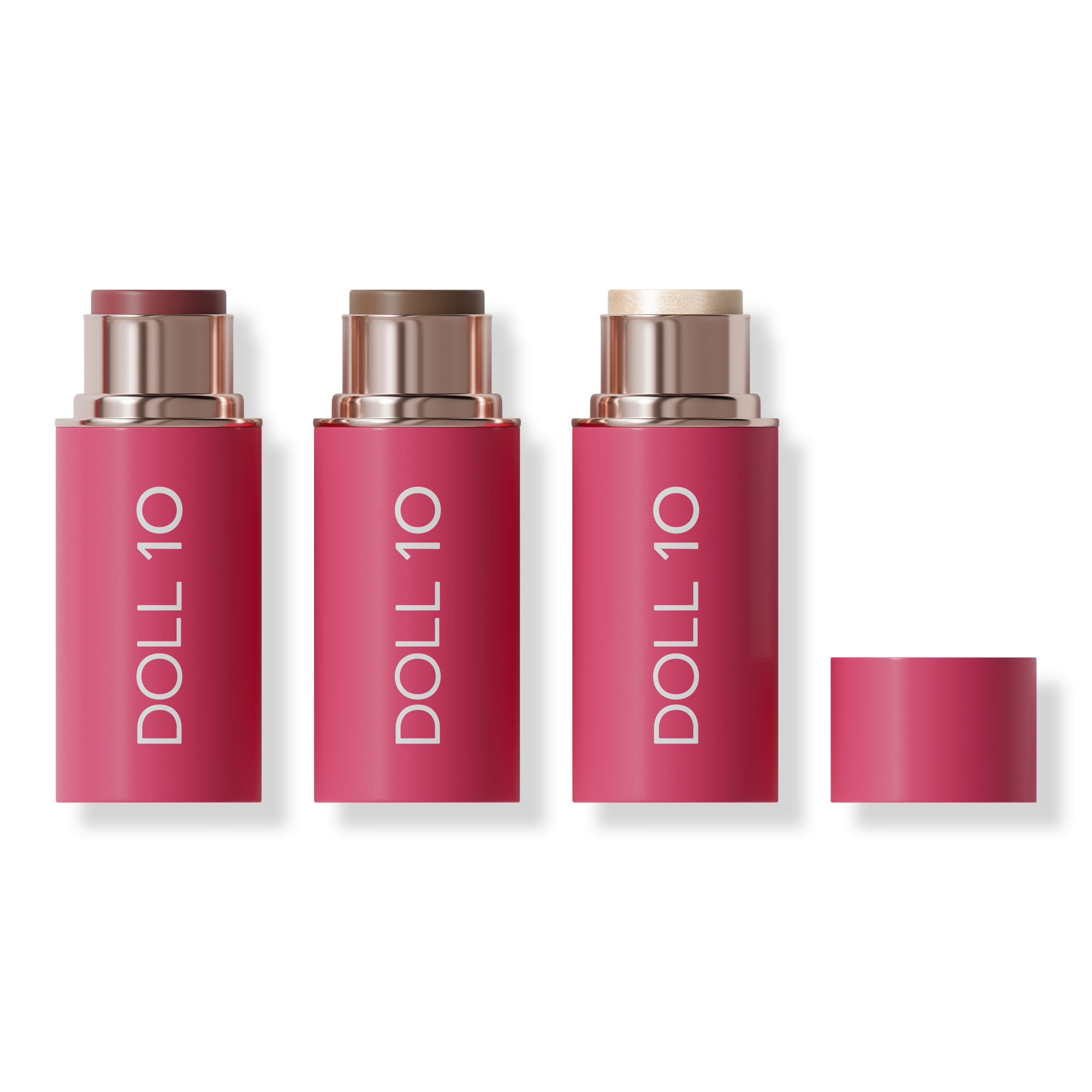 Doll 10 Glow Goals 3-Piece Peptide Plush Pop Sticks Collection — фото 1