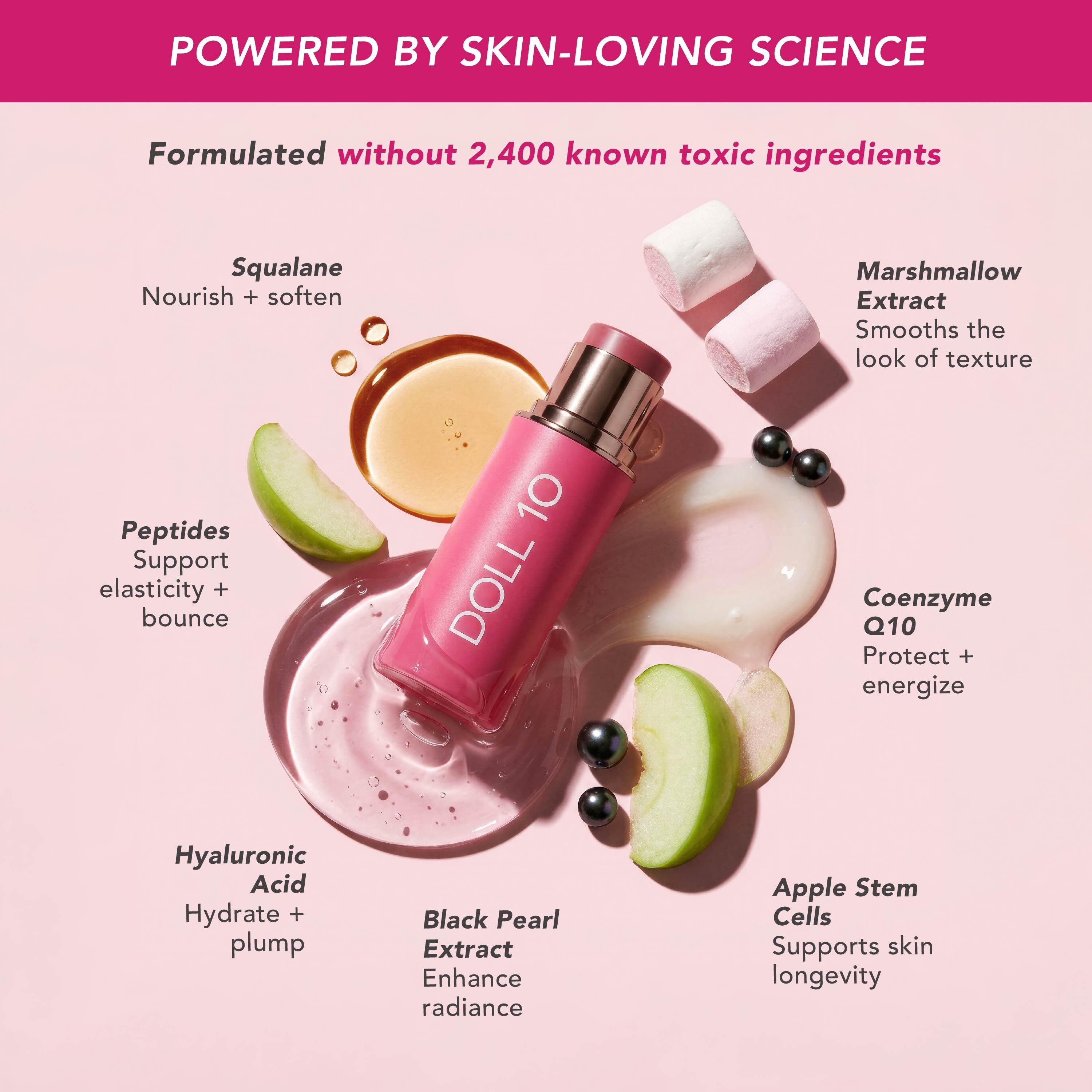 Doll 10 Glow Goals 3-Piece Peptide Plush Pop Sticks Collection — фото 5