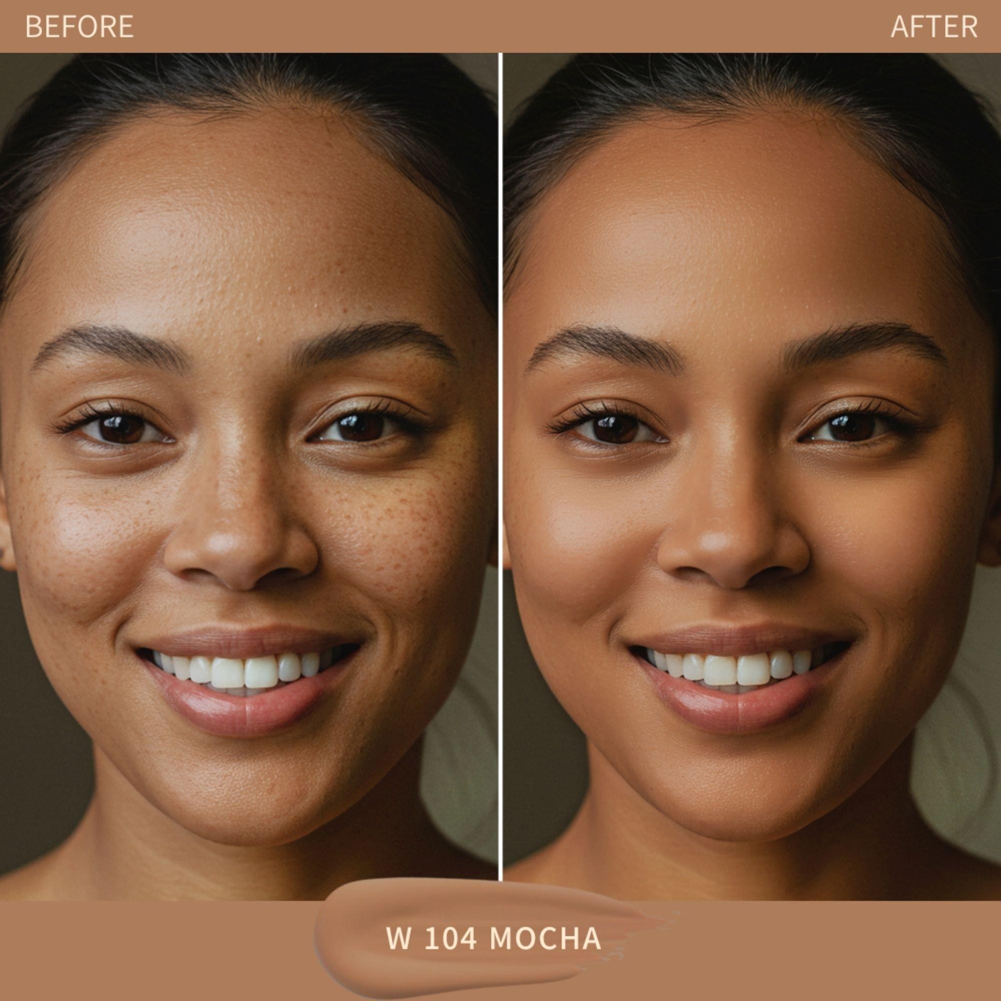 Стойкая жидкая тональная основа с сиянием Siia Cosmetics Luminous Longwear, цвет: Americano — фото 3