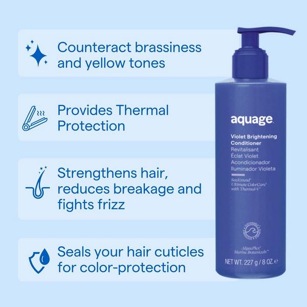 Aquage Violet Brightening Conditioner #3