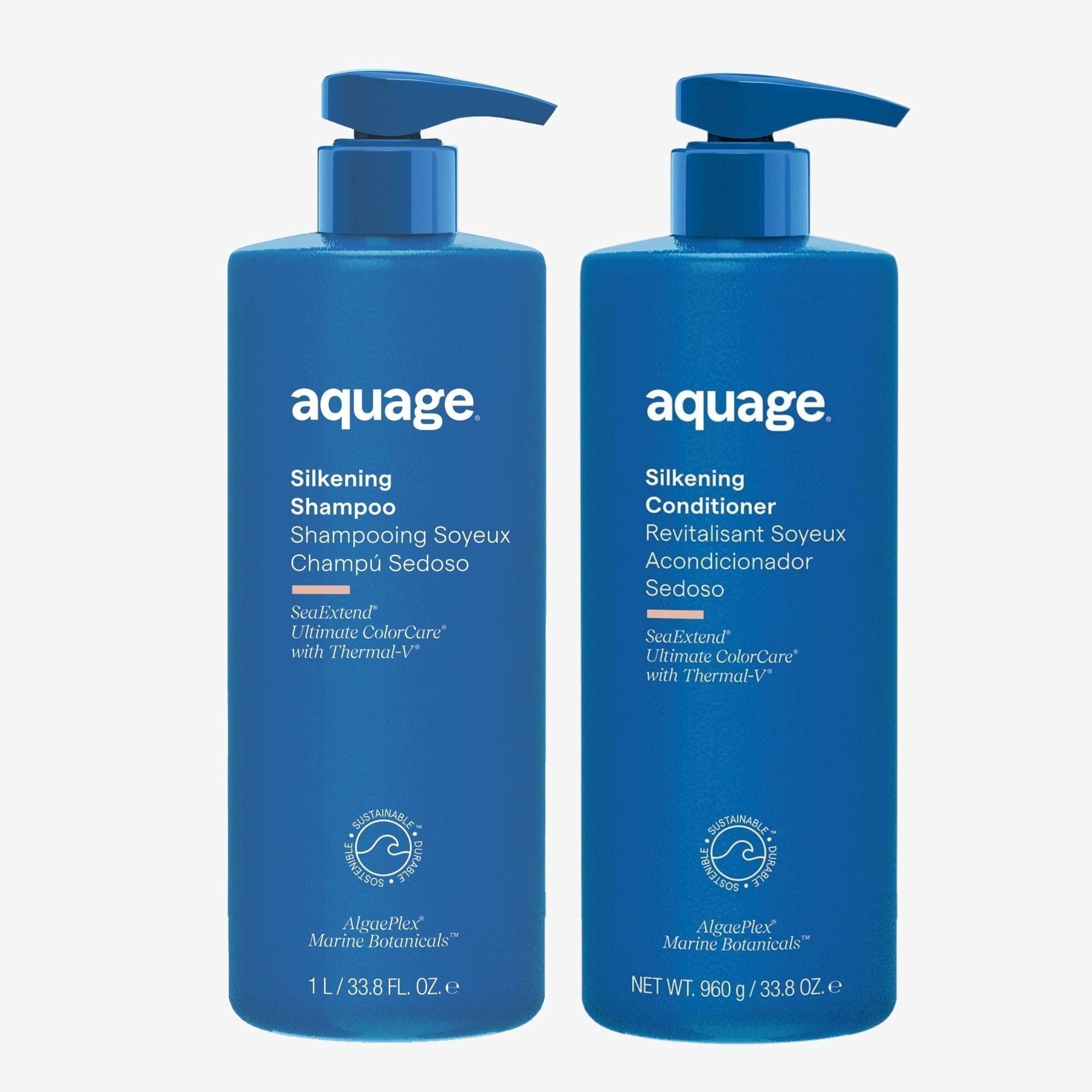 Кондиционер для шелковистости волос Aquage Silkening — фото 5