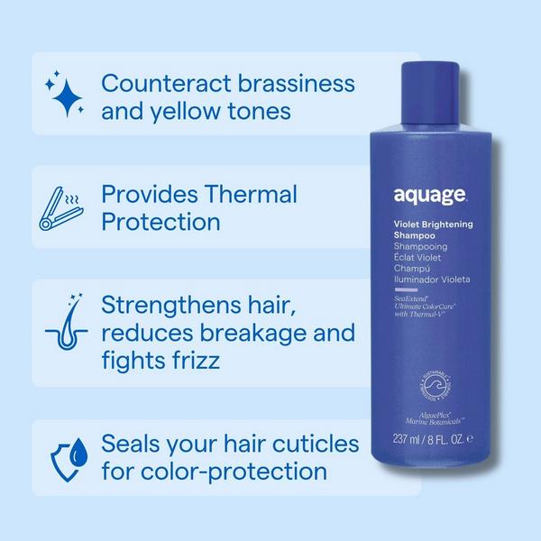 Aquage Violet Brightening Shampoo #3