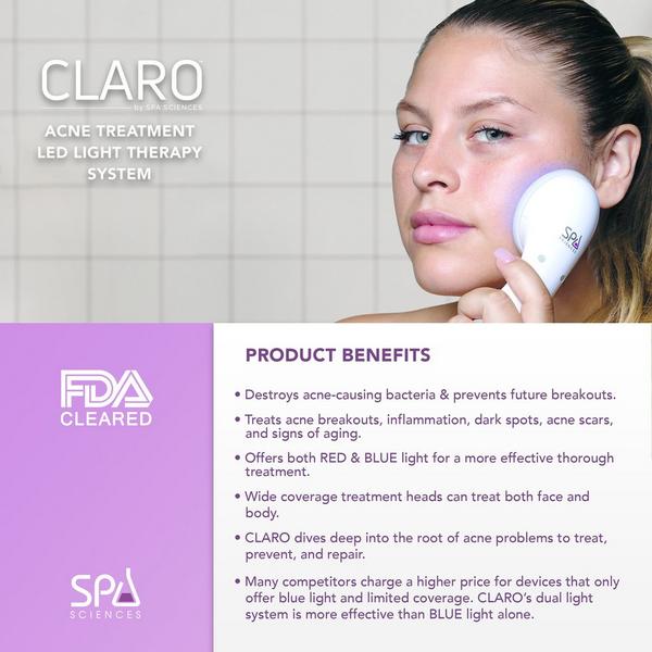 Spa Sciences CLARO - Acne Treatment Light Therapy System #5