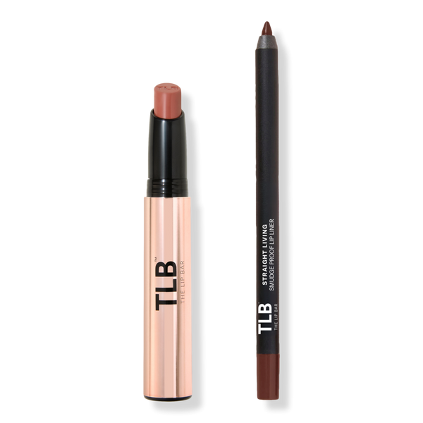 The Lip Bar Long Haul Longwear Matte Lipstick & Straight Line Lip Liner Set #1