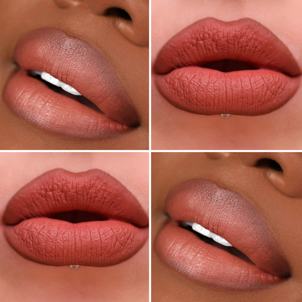 The Lip Bar Long Haul Longwear Matte Lipstick & Straight Line Lip Liner Set #4