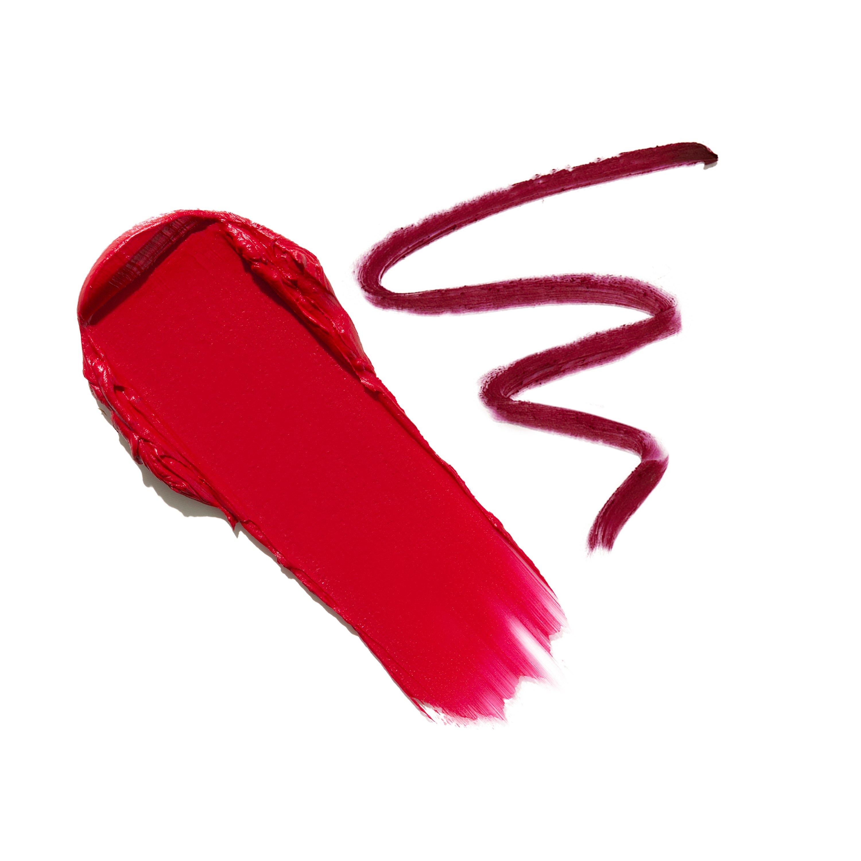 The Lip Bar Long Haul Longwear Matte Lipstick & Straight Line Lip Liner Set, цвет: Красный — фото 2