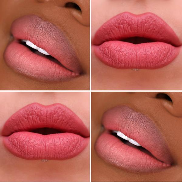 The Lip Bar Long Haul Longwear Matte Lipstick & Straight Line Lip Liner Set #5