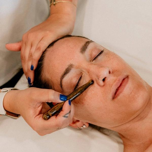 Kasey Boone Skincare Tiger's Eye Gua Sha + Reflexology #3