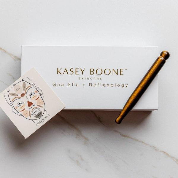 Kasey Boone Skincare Tiger's Eye Gua Sha + Reflexology #4
