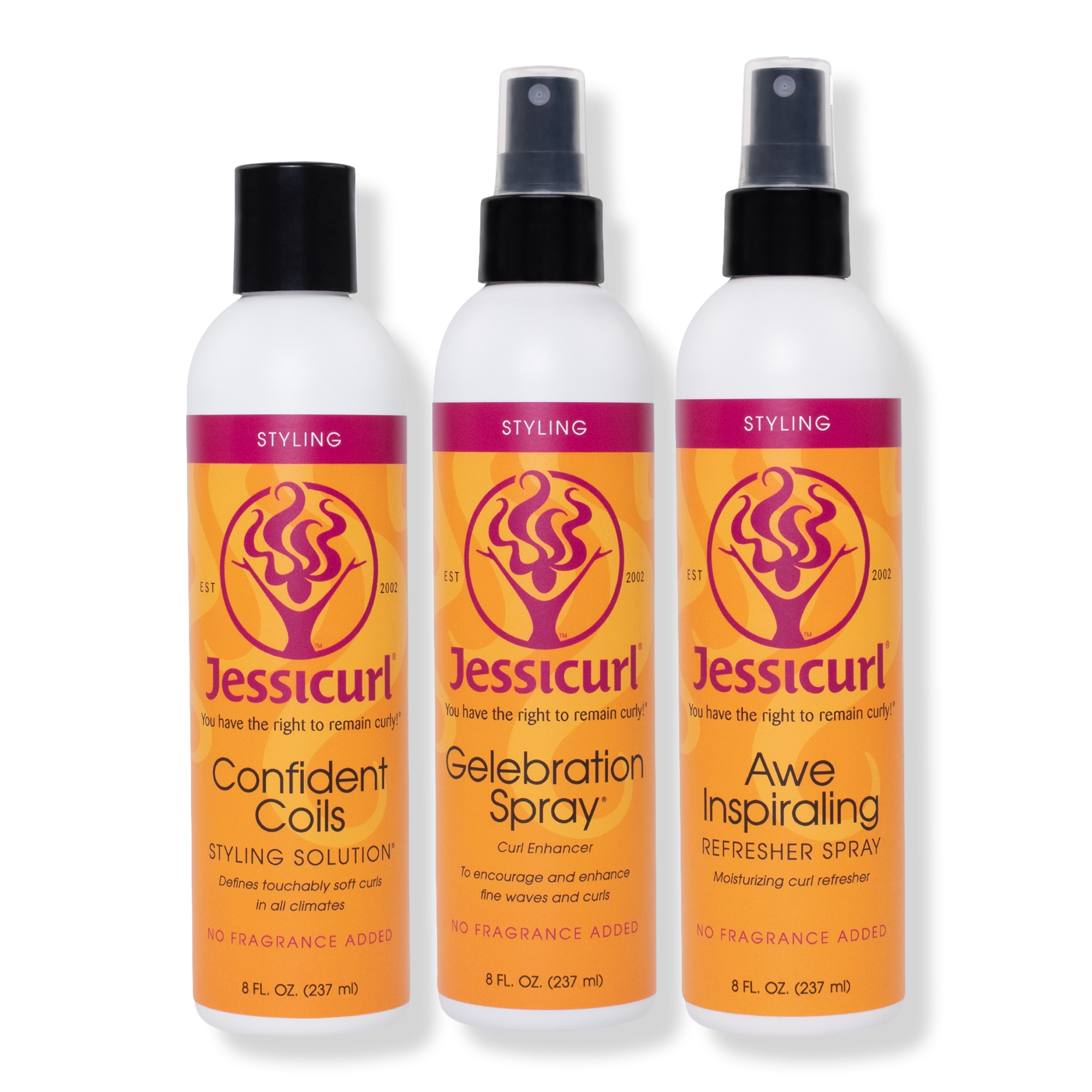 Jessicurl Fine - Medium Styling Trio — фото 1