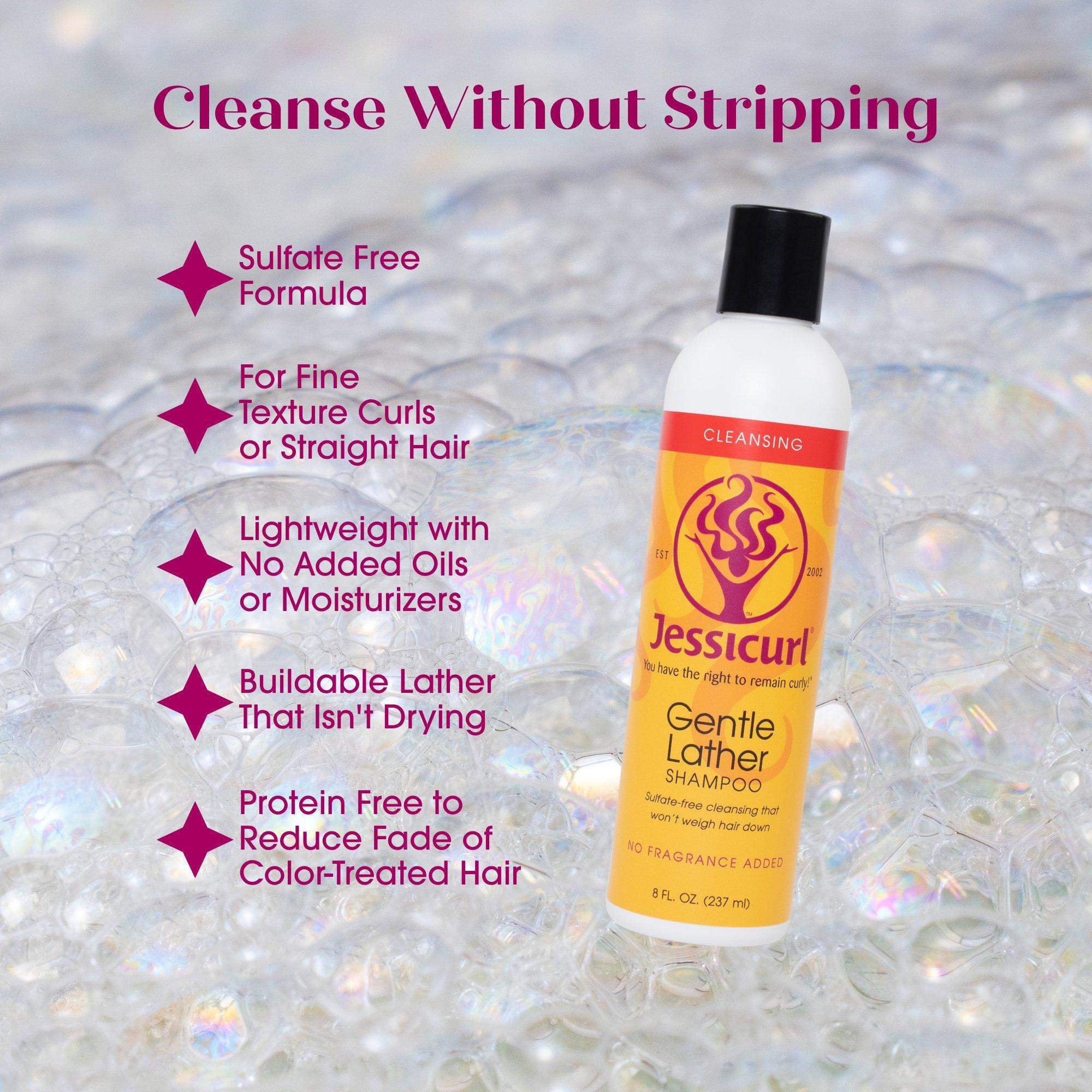 Jessicurl Fine & Fabulous Cleansing - Conditioning - Styling Trio — фото 2