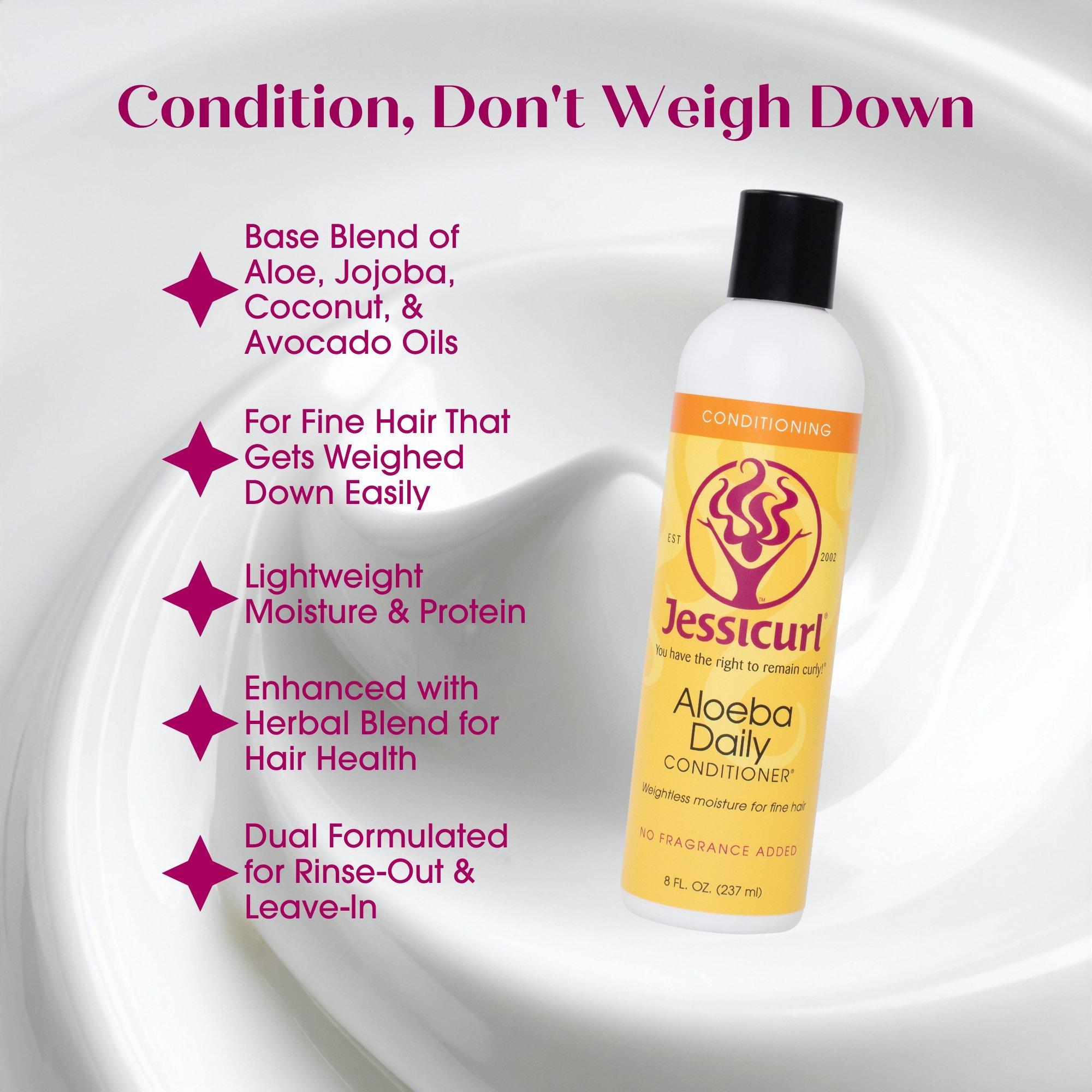 Jessicurl Fine & Fabulous Cleansing - Conditioning - Styling Trio — фото 3