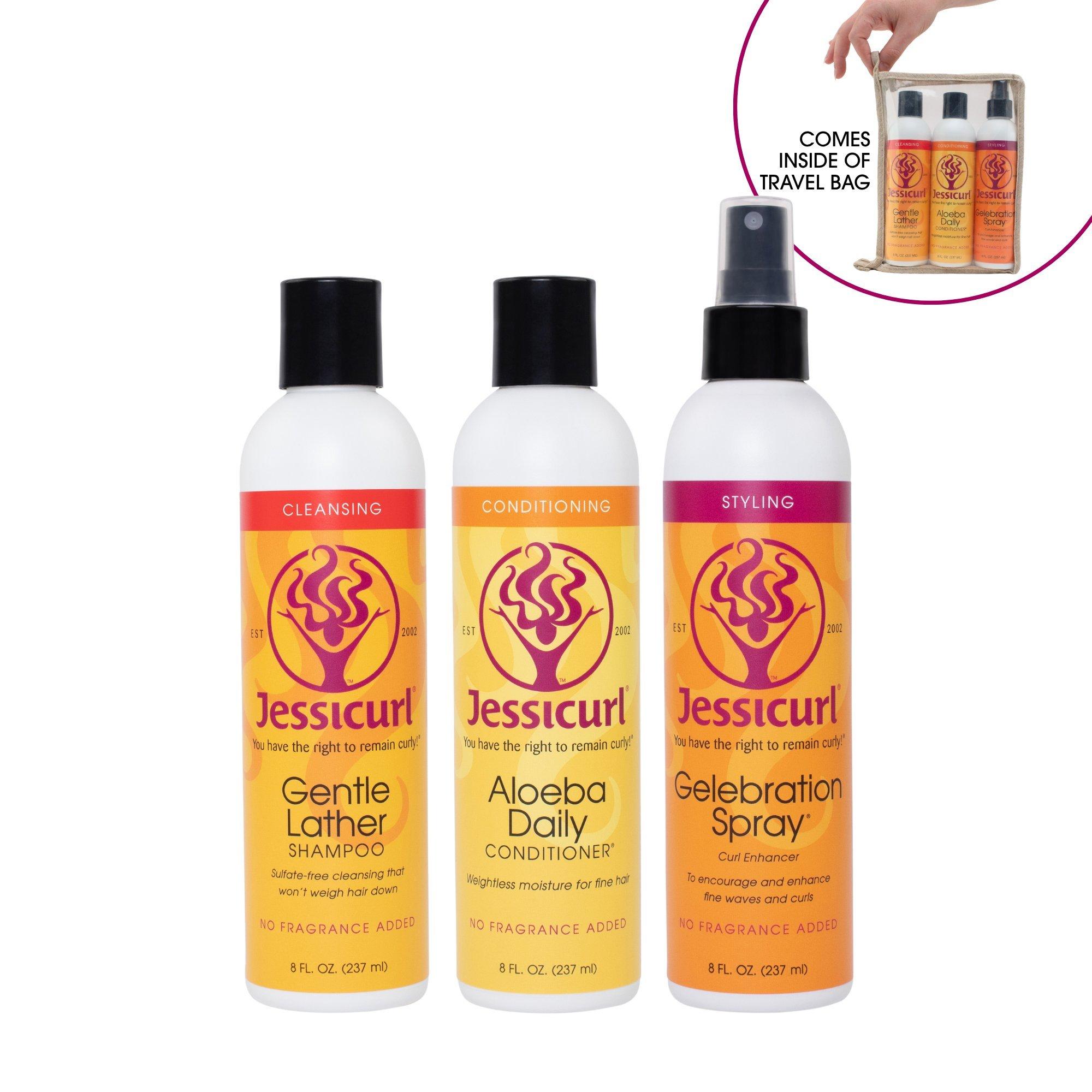 Jessicurl Fine & Fabulous Cleansing - Conditioning - Styling Trio — фото 5