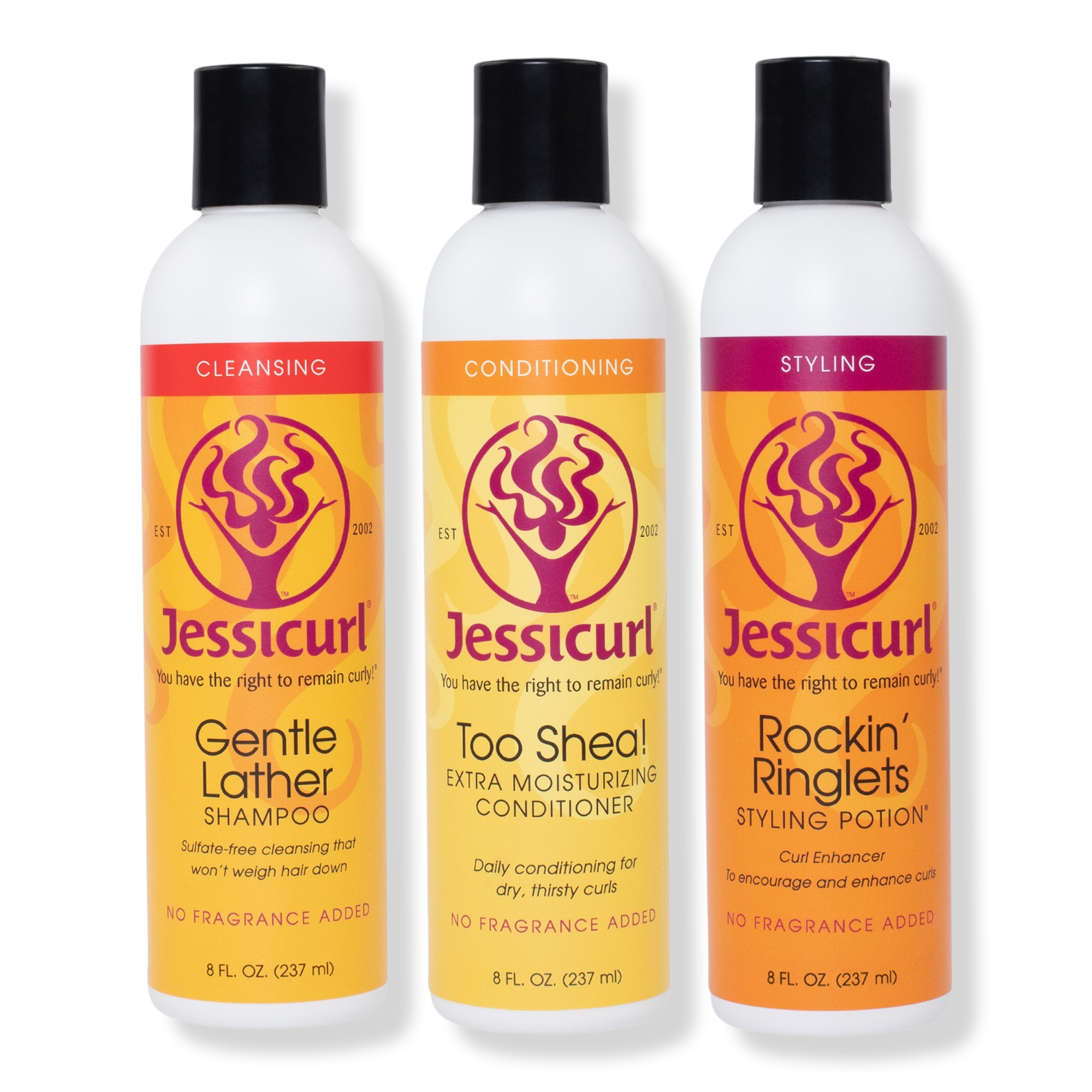 Jessicurl Perfect Balance Cleansing - Conditioning - Styling Trio — фото 1