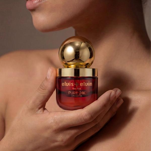 elvis+elvin Pure 24K Lychee Facial Oil #4