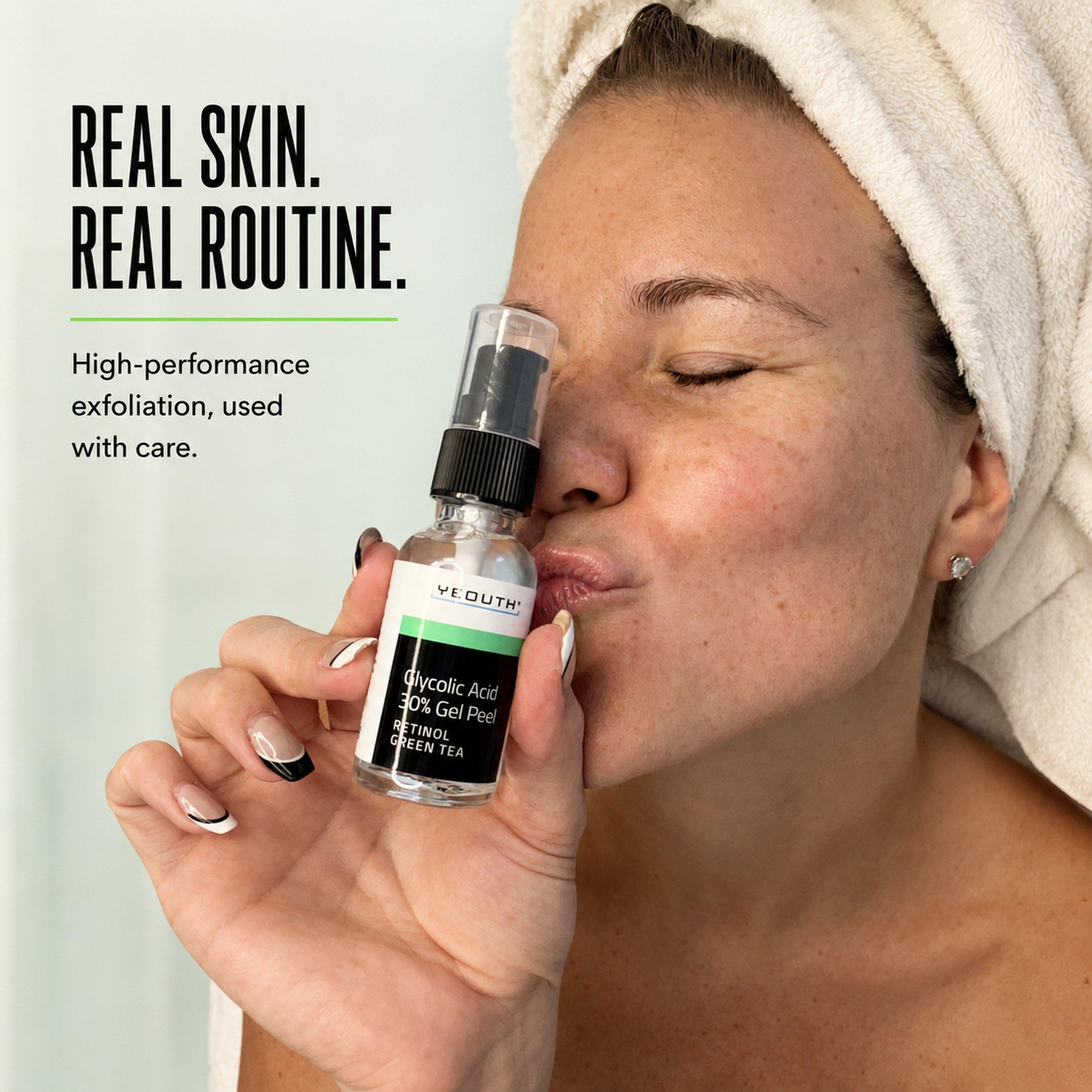 Пилинг для лица с гликолевой кислотой 30% Yeouth Skincare — фото 5