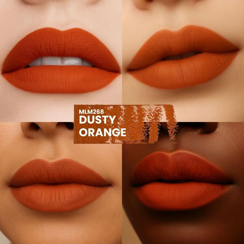 SIIA Cosmetics - M268 Dusty Orange Change Agent Matte Lipstick Duo