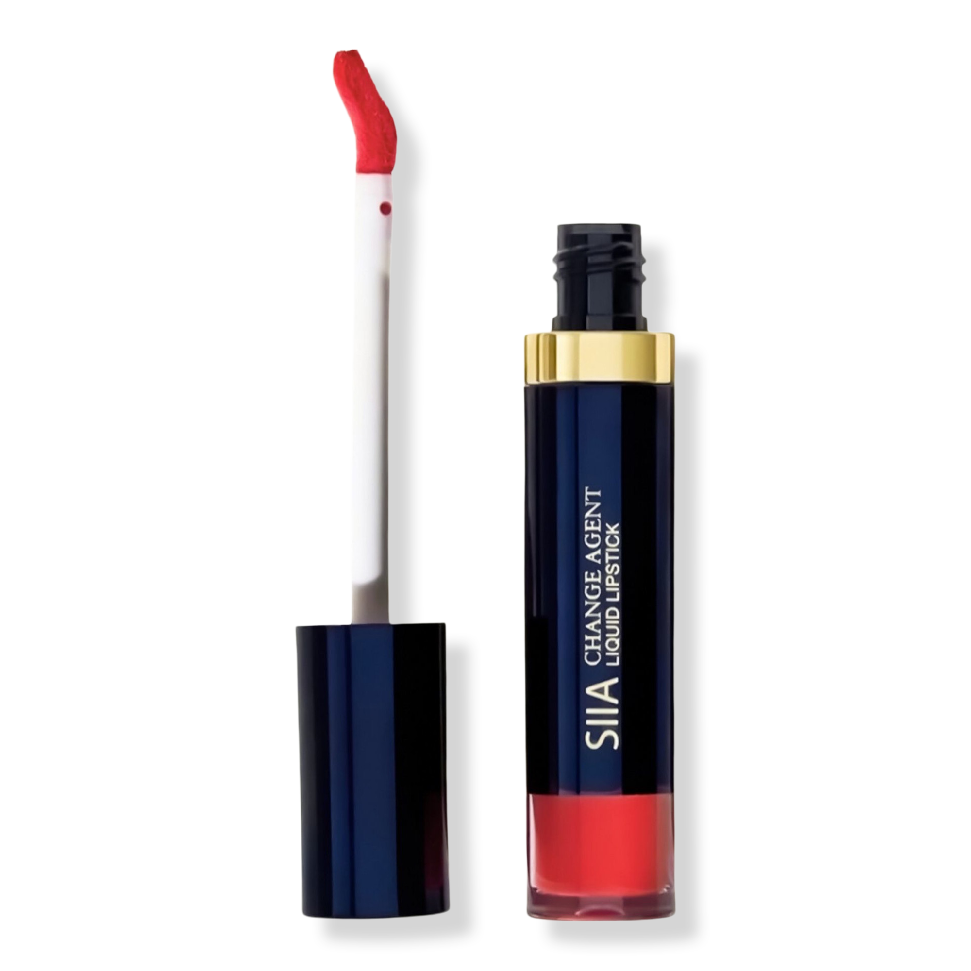 Жидкая помада Siia Cosmetics Change Agent, цвет: Красный — фото 1