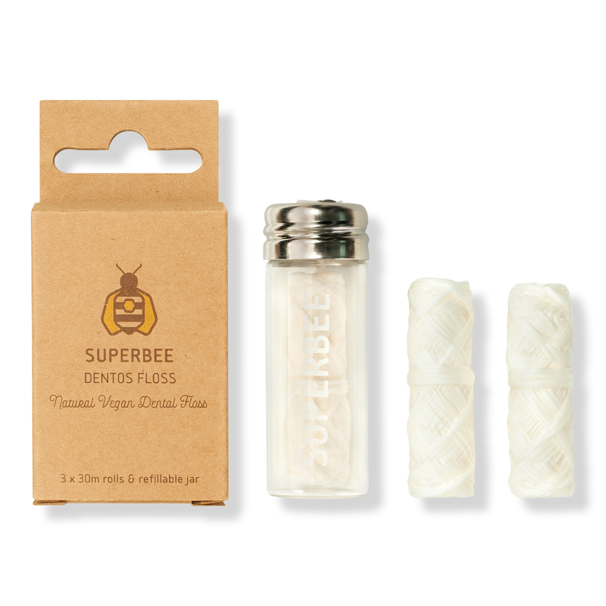 Superbee Dentos Natural Dental Floss #1