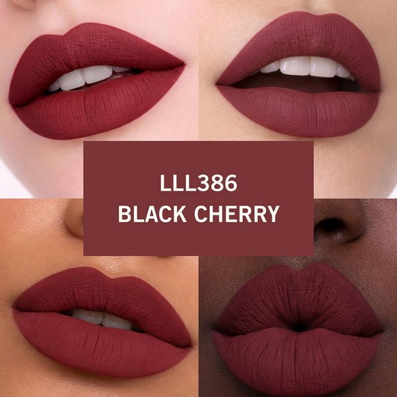 SIIA Cosmetics - L386 Black Cherry Change Agent Liquid Lipstick
