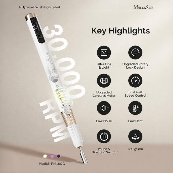 MelodySusie PM180G Nail Drill #4