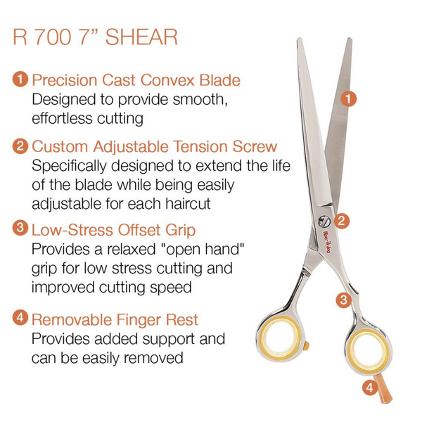 Cricket Centrix Roc-it Dog R 700 7" Shear #3