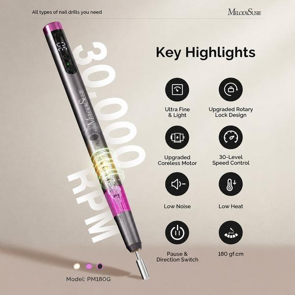 MelodySusie PM180G Nail Drill #4