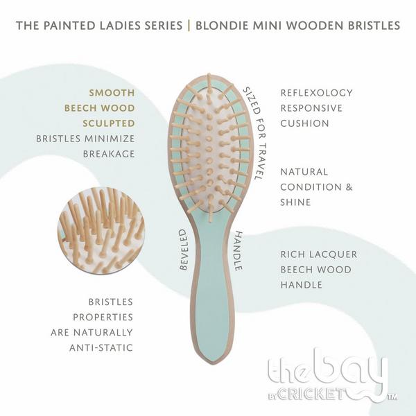 Cricket The Bay Blondie Wooden Bristles Paddle Brush #3