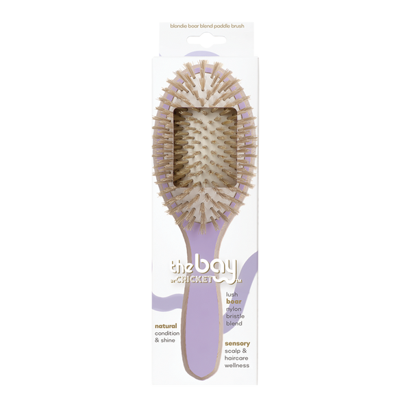 Cricket The Bay Blondie Boar Blend Paddle Brush #5